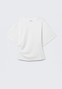 DRAPED - Camiseta básica - white