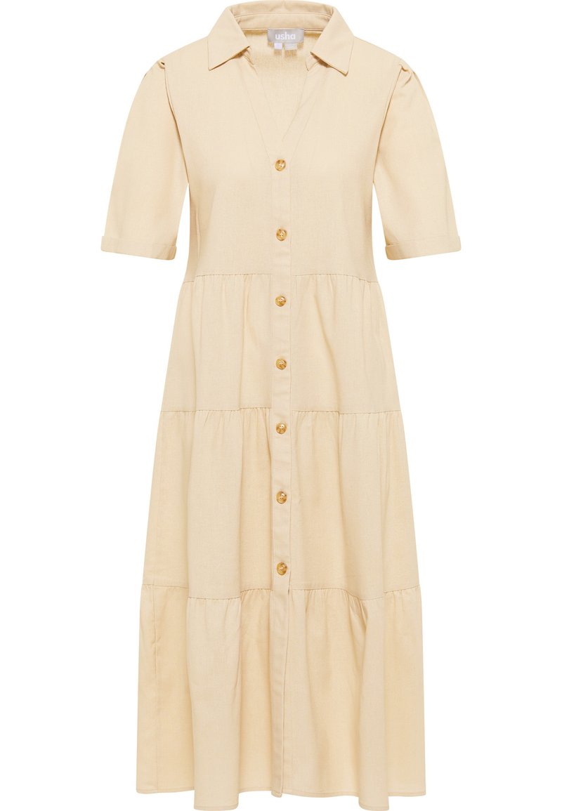 usha Blousejurk zandkleur