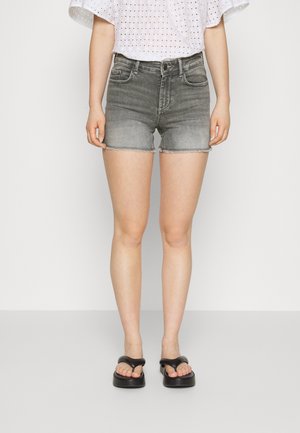 Jeansshorts - grey denim