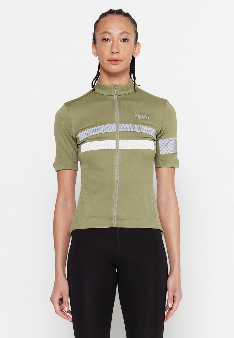 Rapha Wielershirt olijfgroen Rapha Wielershirt olijfgroen