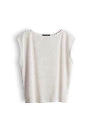 someday., RELAXED PLEATED LOOK - T-shirt basic - natural glaze