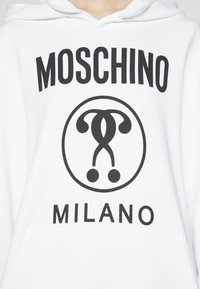 MOSCHINO Jersey con capucha - white