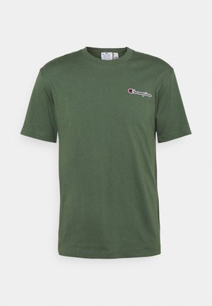 Jednoduché triko - olive