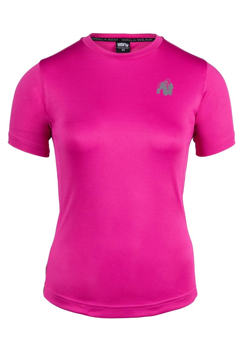 Gorilla Wear T-shirt basic donkerroze Gorilla Wear T-shirt basic donkerroze