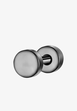 Okrągły, wypolerowany chromowany uchwyt drzwiowy o gładkiej powierzchni i centralnym cylindrycznym słupku. Posiada podwójne okrągłe pokrętła dla łatwego chwytu.