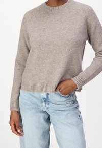 BOSS Stickad tröja - grey