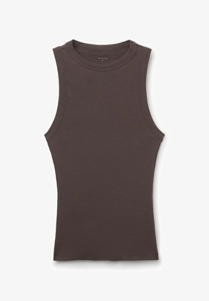 Tezenis, RIBBED RACER BACK - Top - brown