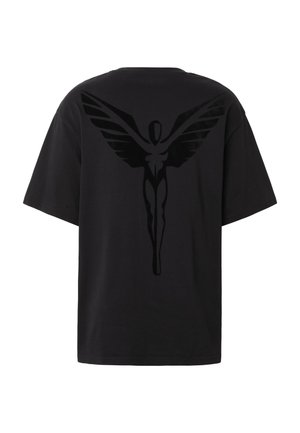 Colucci, LOGO TEE IKARUS - T-shirt con stampa - black black
