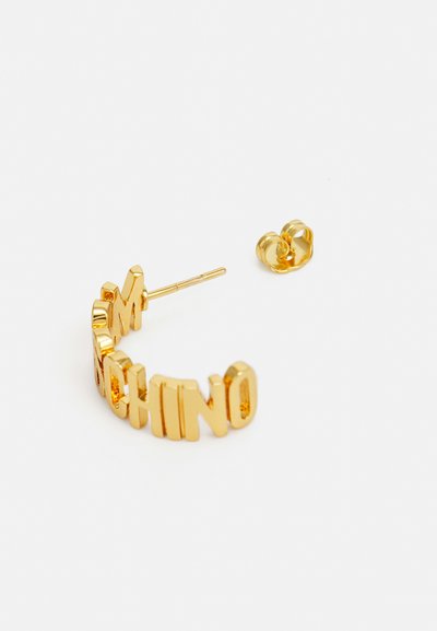 MOSCHINO LETTERINGEARRING - Ohrringe - gold-coloured