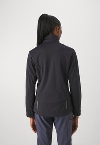 CMP WOMAN JACKET ZIP HOOD - Softshell jakker - antracite/orchidea