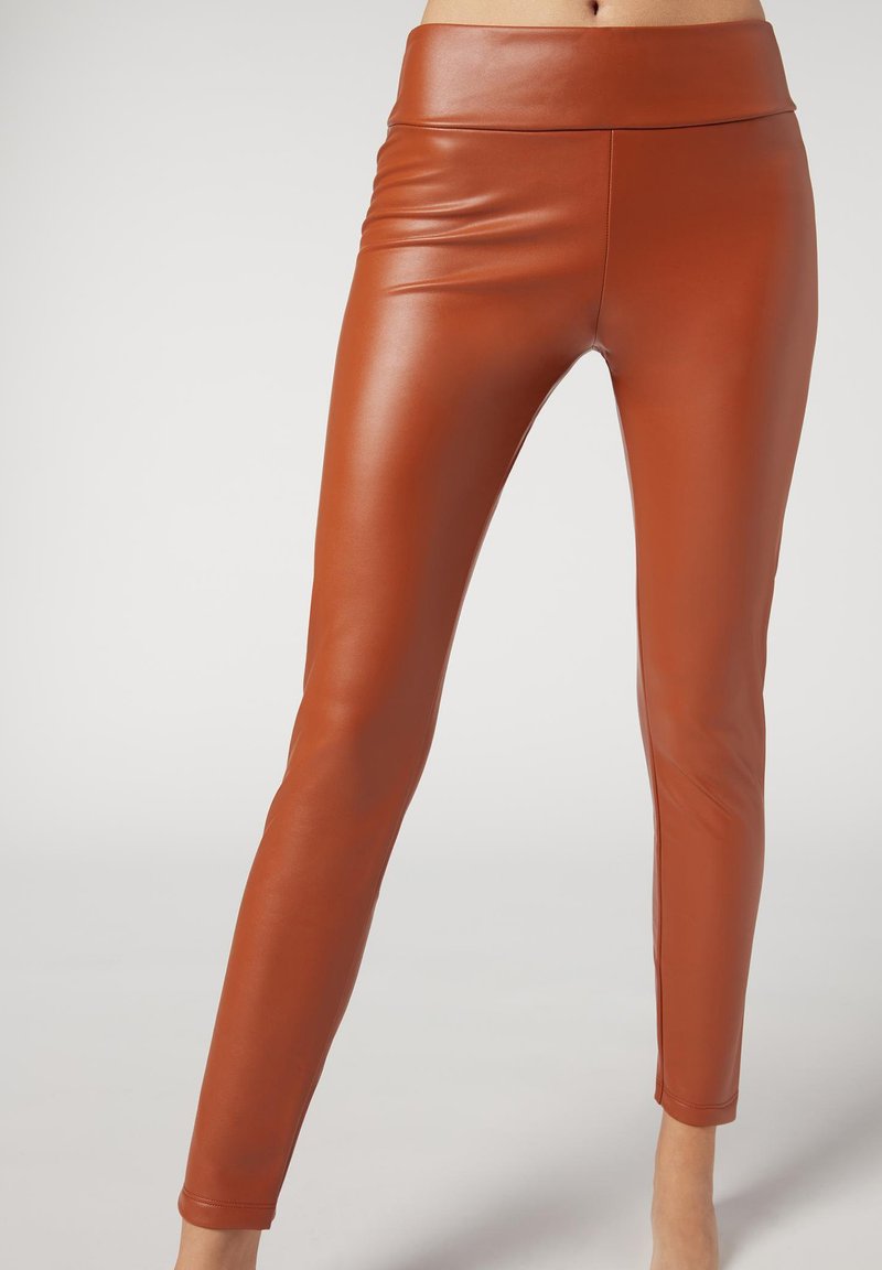 Calzedonia WARME - Leggings - gelb  dark gold yellow