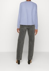 someday. Cardigan - light blue