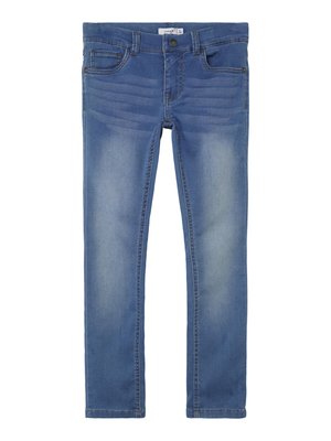 NKMTHEO XSLIM - Jeans slim fit - medium blue denim