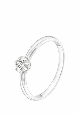 ILLUSION SET DIAMOND SOLITARE - Anello - white gold-coloured
