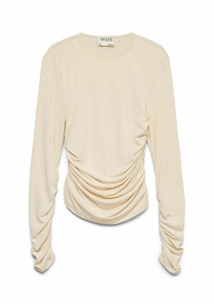 Vero Moda, BLOUSE AWMADELYNN TOP - Langarmshirt - whitecap gray