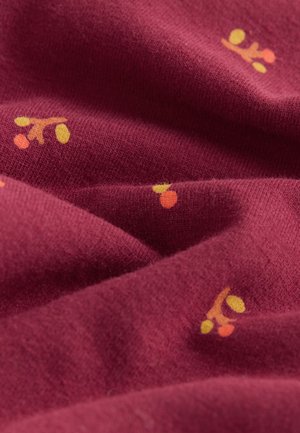 Next BASIC STANDARD - Legging - burgundy red ditsy floral