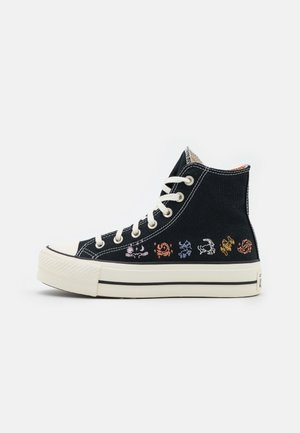 Sneakers hoog - black