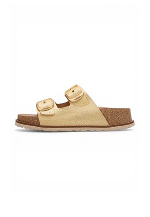 Koala Bay, KOALA BAY BIO CUÑA CHAMPAGNE - SINTRAN - Sandalias planas - gold-coloured