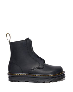 Dr. Martens ZEBZAG LACELESS - Kotníkové boty - black wyoming
