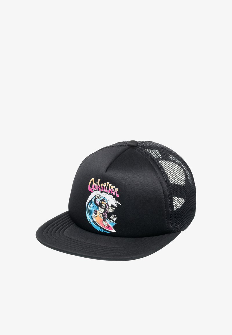 Quiksilver ROMPER-TRUCKER - Cap - black black