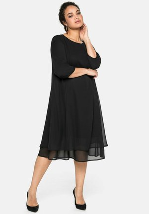 Sheego Freizeitkleid - schwarz