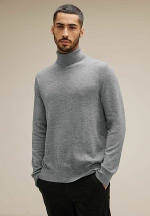 Strickpullover - grau