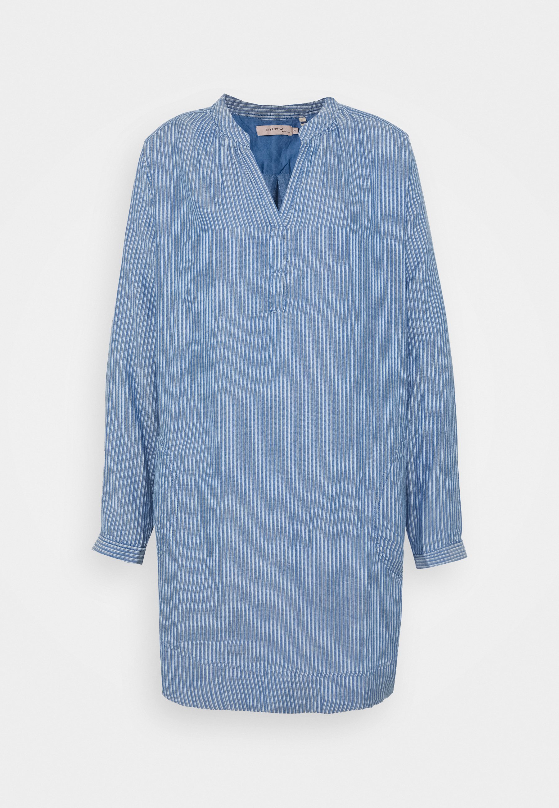 Noa Noa ESSENTIAL BONDED - Tunic - art blue/blue - Zalando.co.uk