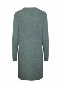 Pieces PCELLEN O NECK DRESS - Vestido de punto - trooper