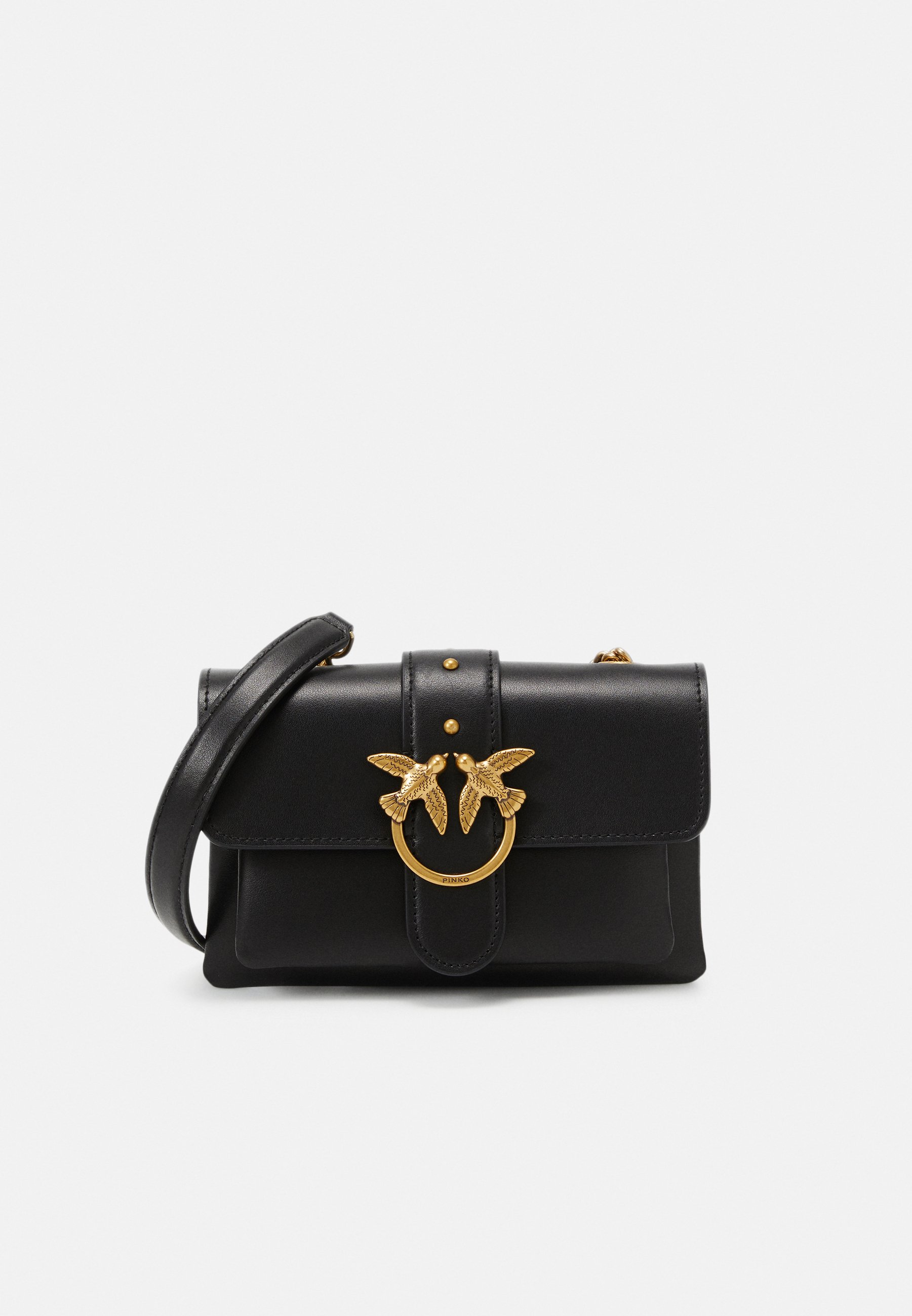 Pinko LOVE BABY SOFT SIMPLY Skulderveske blacksvart Pinko LOVE BABY SIMPLY SETA Skulderveske black Zalando.no
