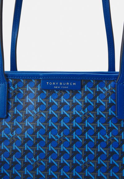 Tory Burch SMALL BASKETWEAVE TOTE SET - Borsa a mano - blue