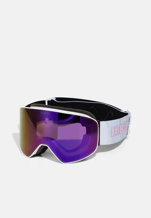 FLOW UNISEX - Slidinėjimo apsauginiai akiniai - matte white