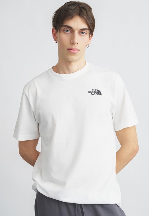 The North Face M MOUNTAIN SKETCH REGULAR SHORT SLEEVE TEE-GRAPHIC - Print T-shirt - white — foto 3