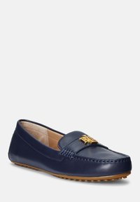 Lauren Ralph Lauren BARNSBURY NAPPA LEATHER DRIVER - Παπούτσια χωρίς κορδόνια - refined navy