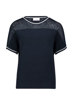 Betty Barclay, T-shirt con stampa - patch dark blue white