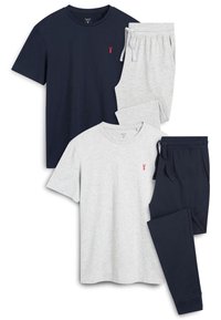 Next SETS 2 PACK - Nattøj sæt - blue grey cuffed