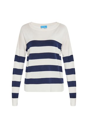 CO-BRANDED WITH SANIKA - Neule - weiss marine