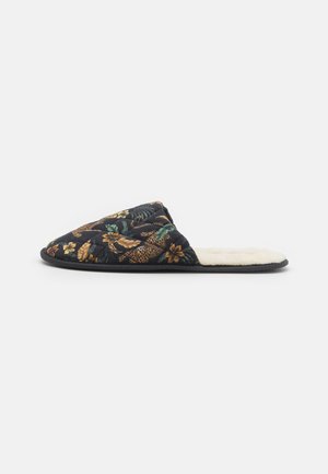 Desmond & Dempsey Chaussons - soleia black/yellow