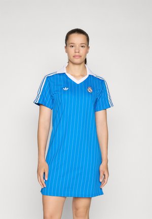 adidas Originals REAL MADRID ICON DRESS - Klupska odjeća - bluebird/white