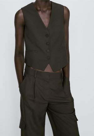Waistcoat - brown