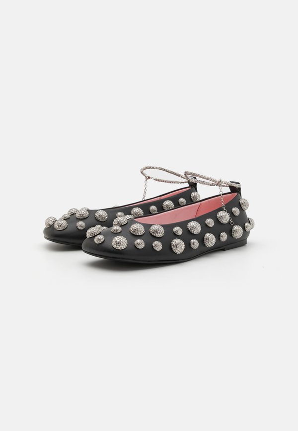 STUDS  - Ankle strap ballet pumps3