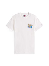 FLAG TEE - T-shirt imprimé - ecru