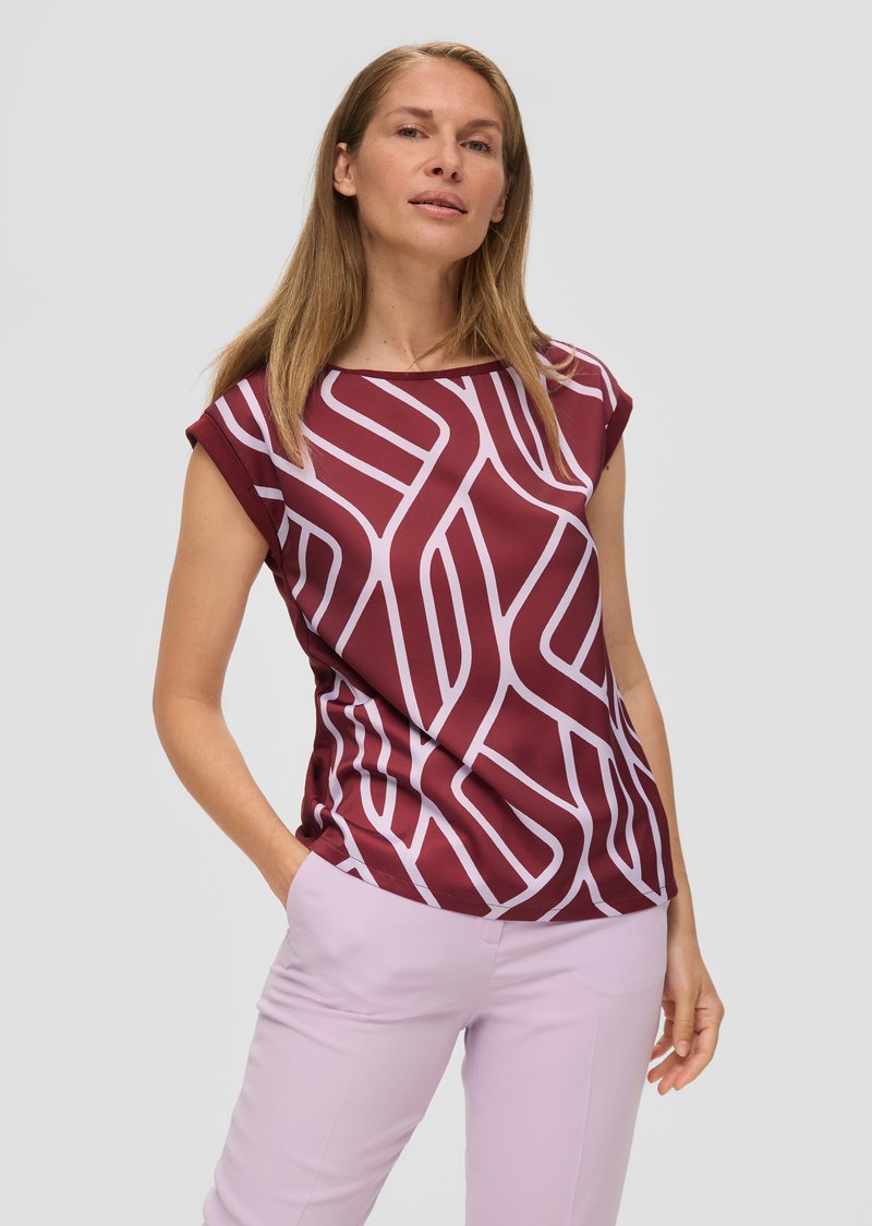 s.Oliver BLACK LABEL Blouse - rubinrot