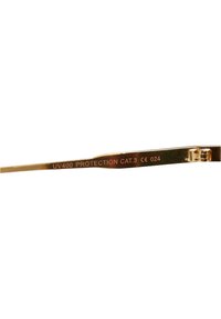 Urban Classics KARPHATOS WITH CHAIN - Saulesbrilles - gold-coloured