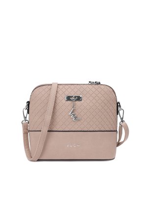 CARA - Taška s příčným popruhem - beige
