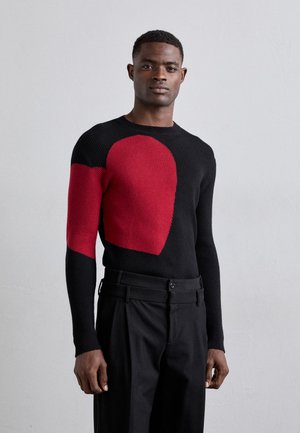 MOSCHINO MAGLIA - Džemper - fantasia nero