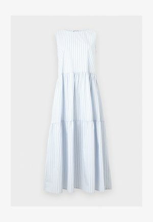 JDY, JDYMIO MIDI DRESS - Jurk - blue/white/toasted coconut