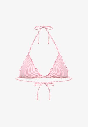Yamamay, SEERSUCKER - BIKINI TOP - Top de bikini - rose (stripes)