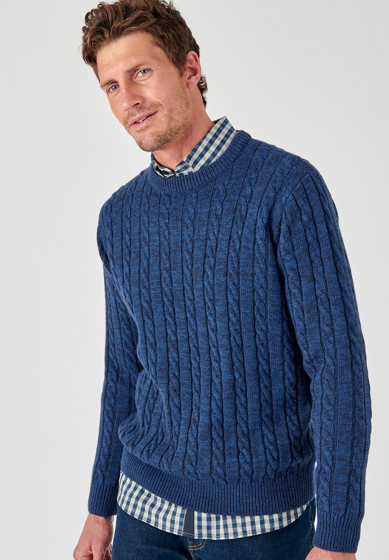 Damart MOTIF ZÉBRÉ - Maglione - black/nero