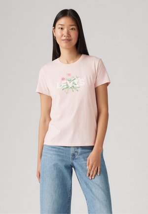THE PERFECT TEE - T-shirt imprimé - pink desert