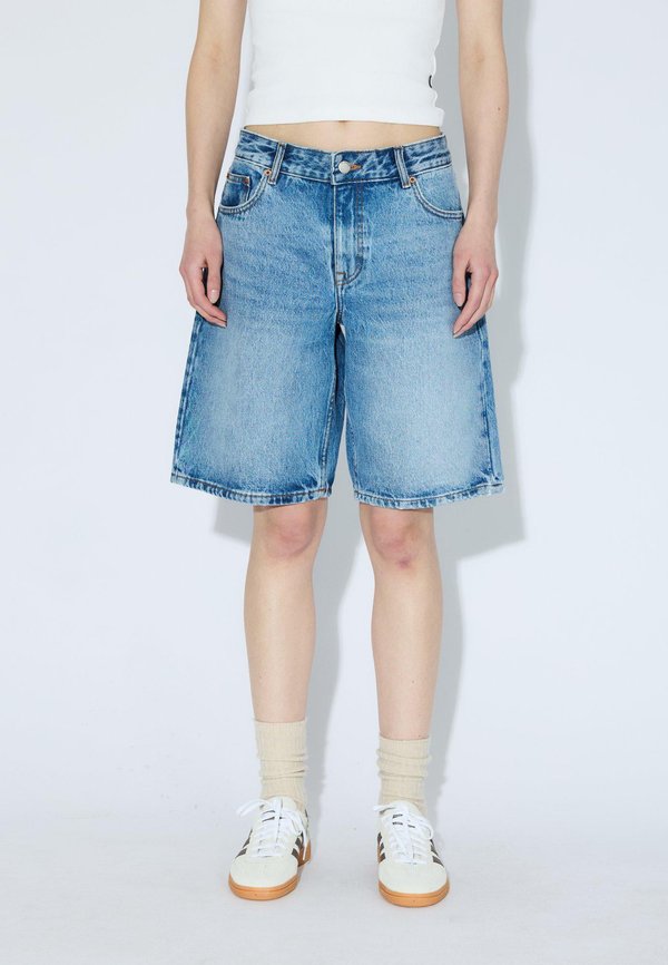 LEA - Jeans Shorts - stream sky fade